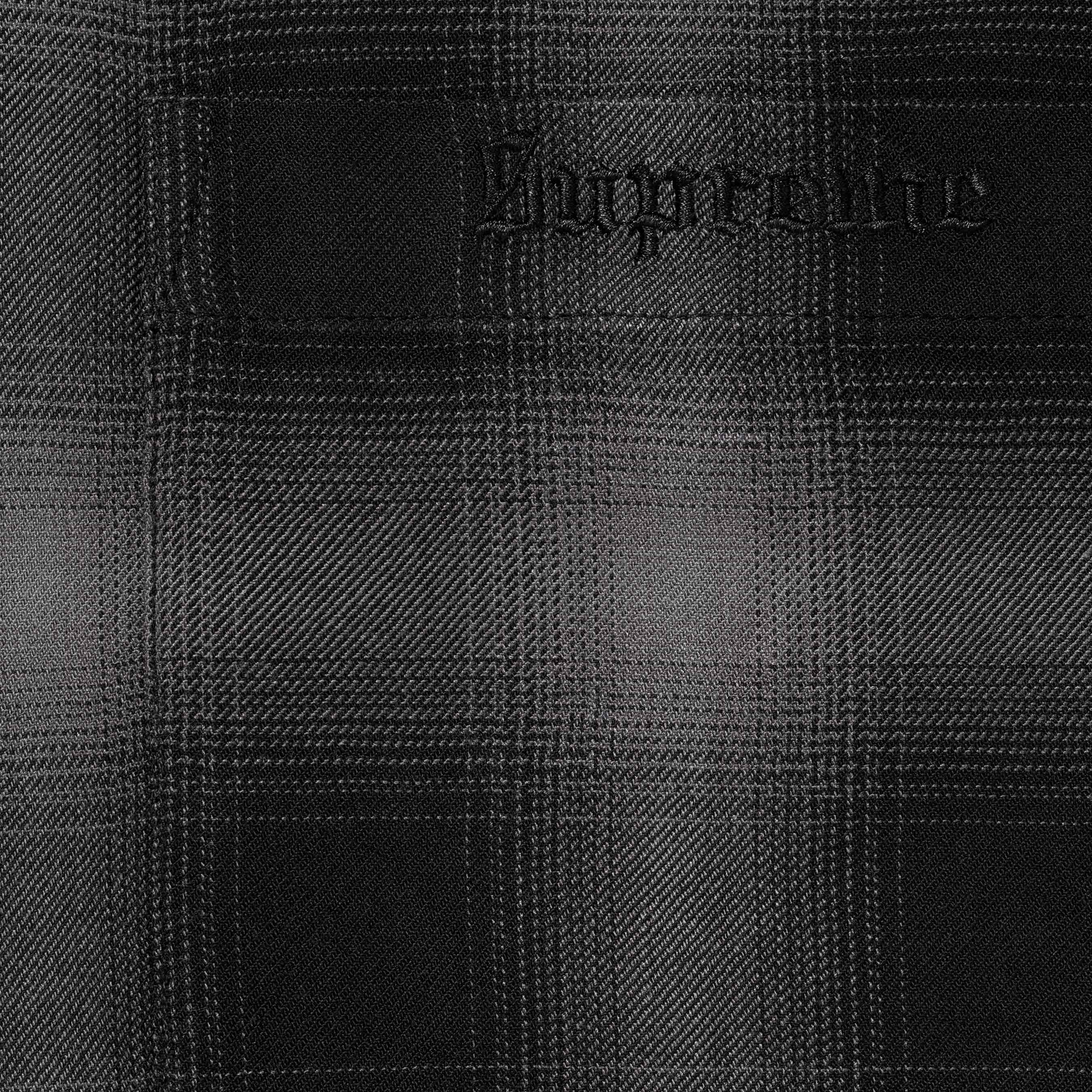 Shadow Plaid Rayon Shirt view 5